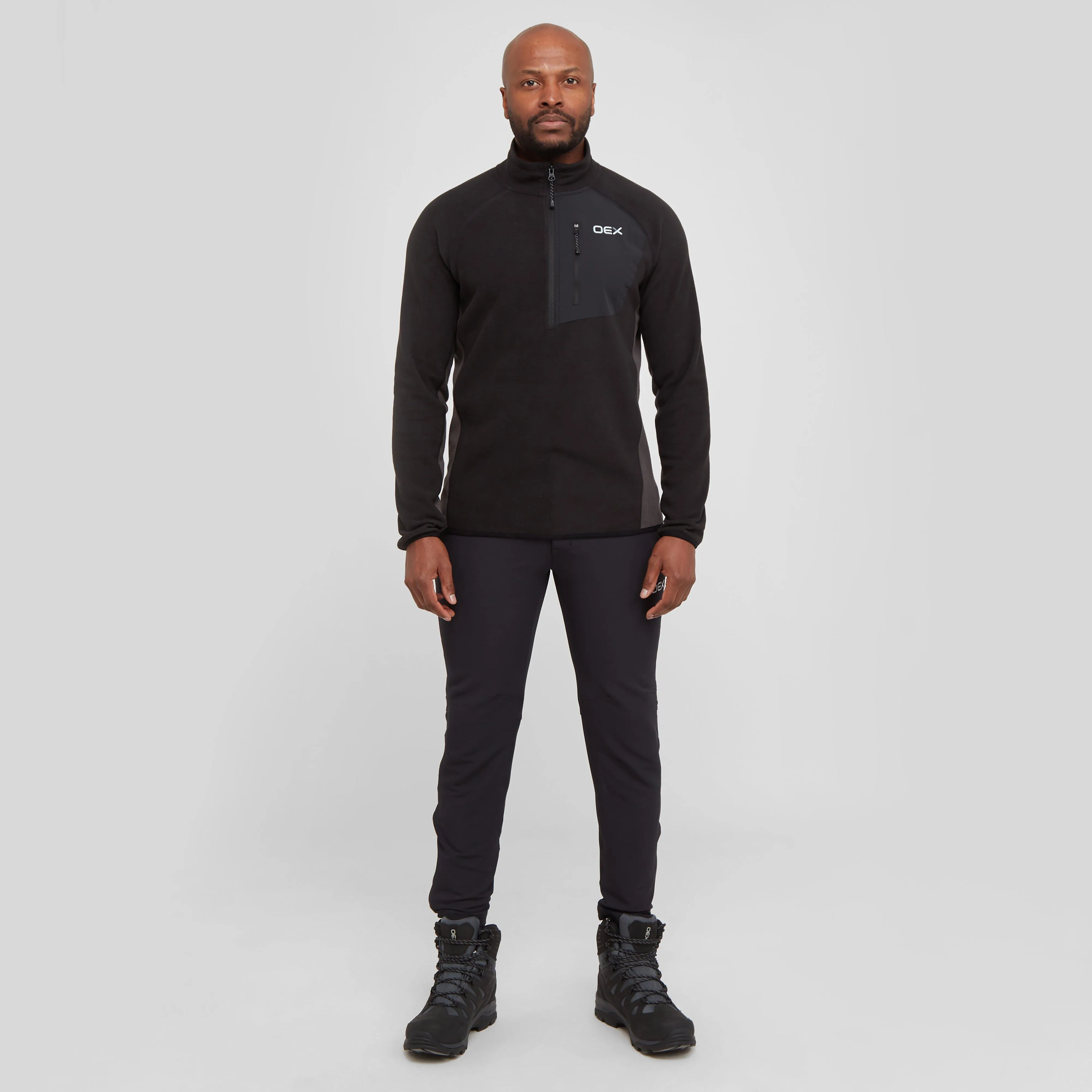 OEX Men's Braewick Half Zip Fleece | Millets