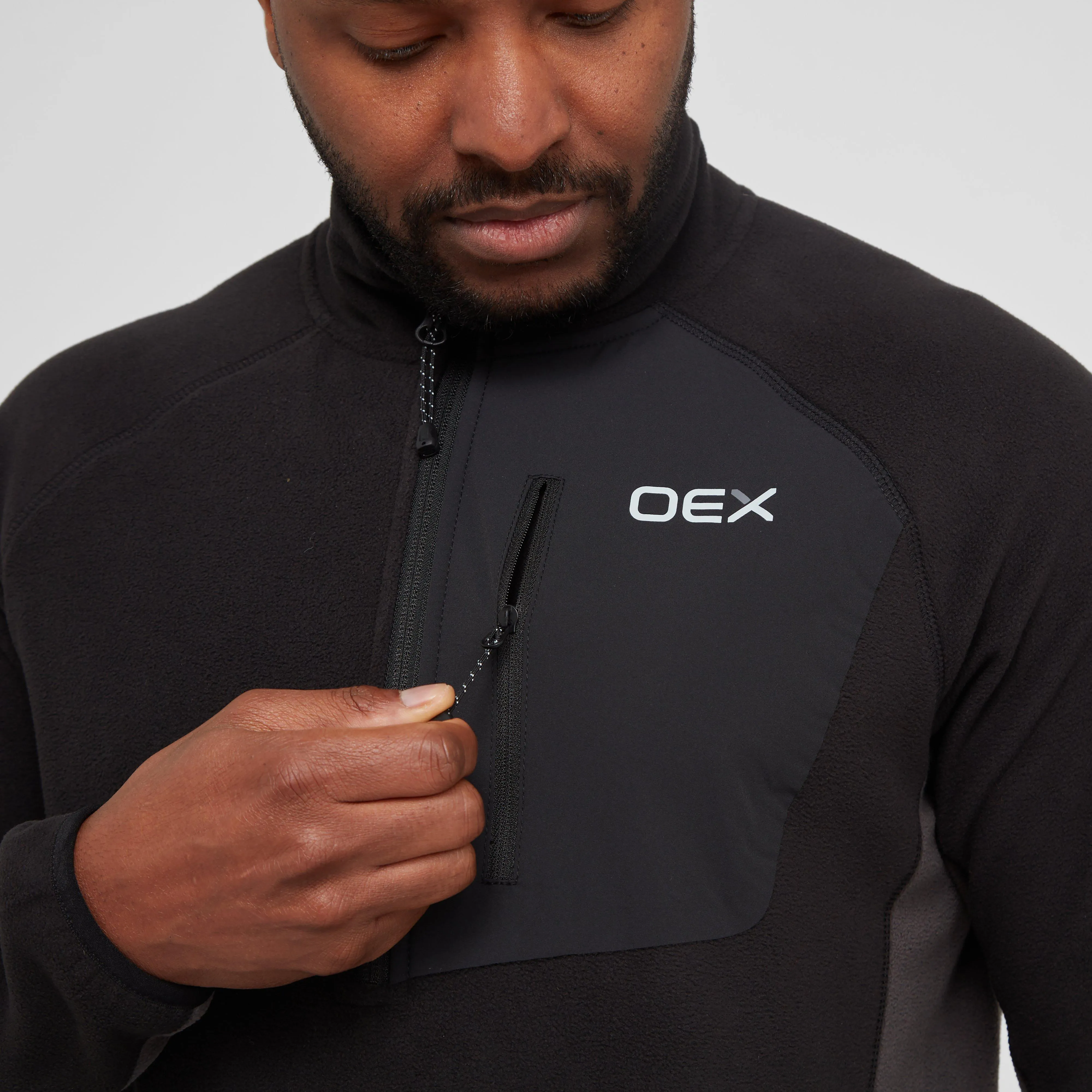 OEX Men's Braewick Half Zip Fleece | Millets