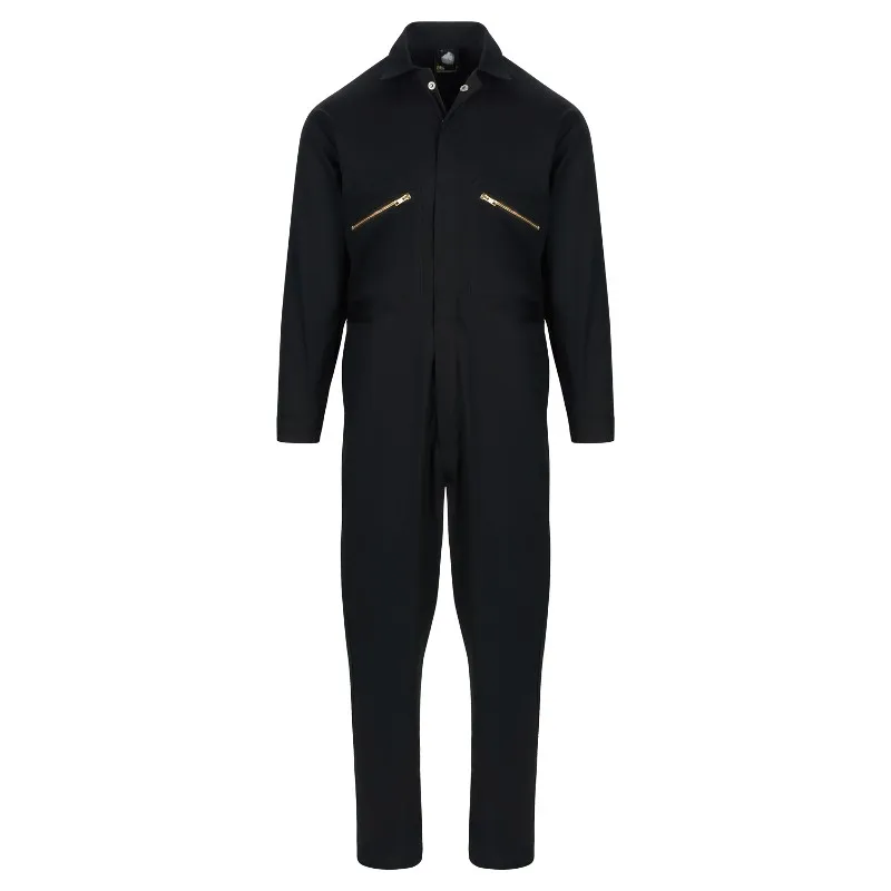 Orn Workwear Scoter Work Coveralls (Black)