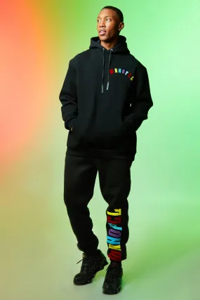 Oversized Man Ofcl Applique Tracksuit