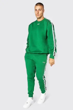 Oversized Man Popper Sweatshirt Tracksuit