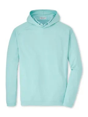 Peter Millar Pine Performance Hoodie: Cabana Blue