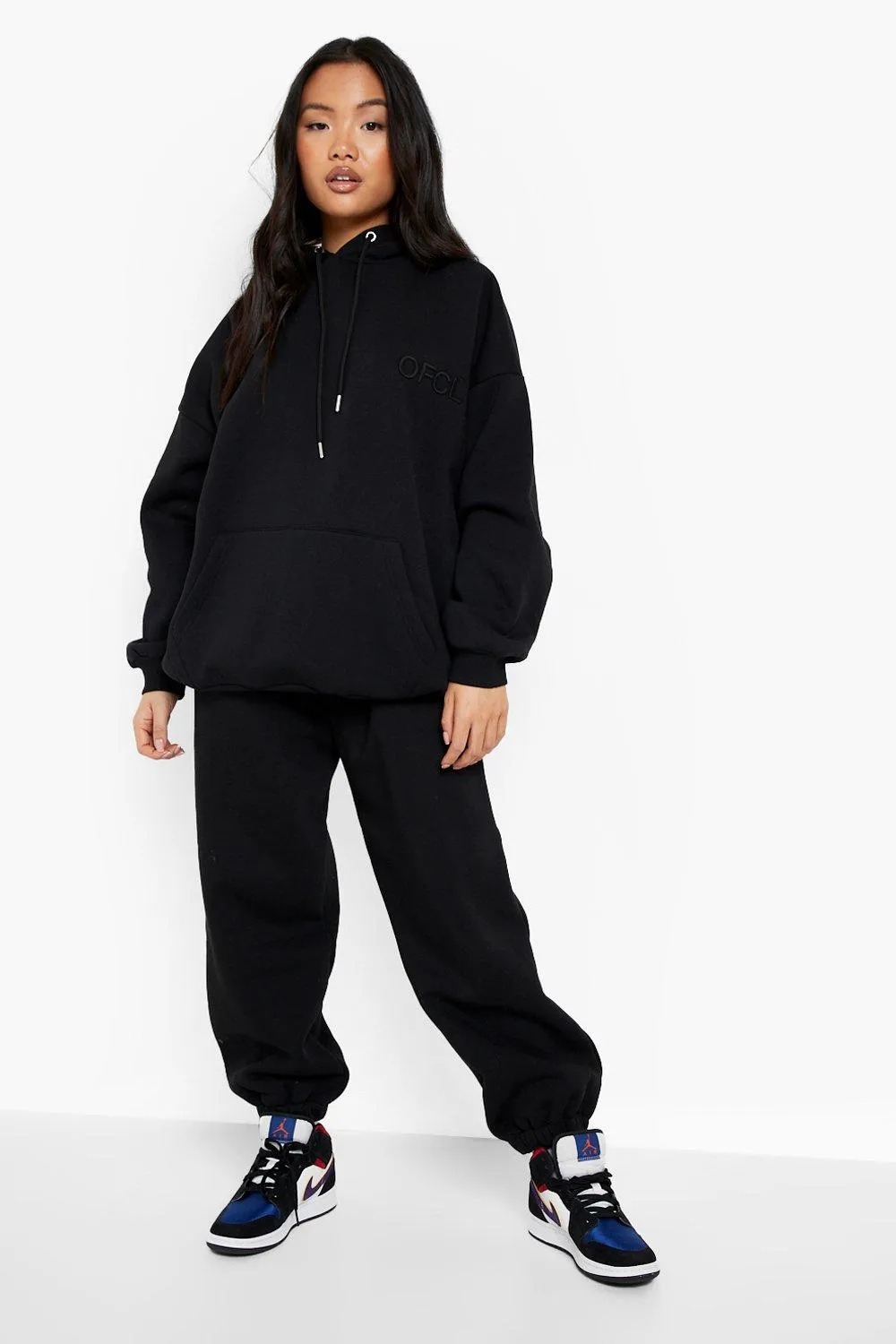 Petite Ofcl Embroidered Tracksuit