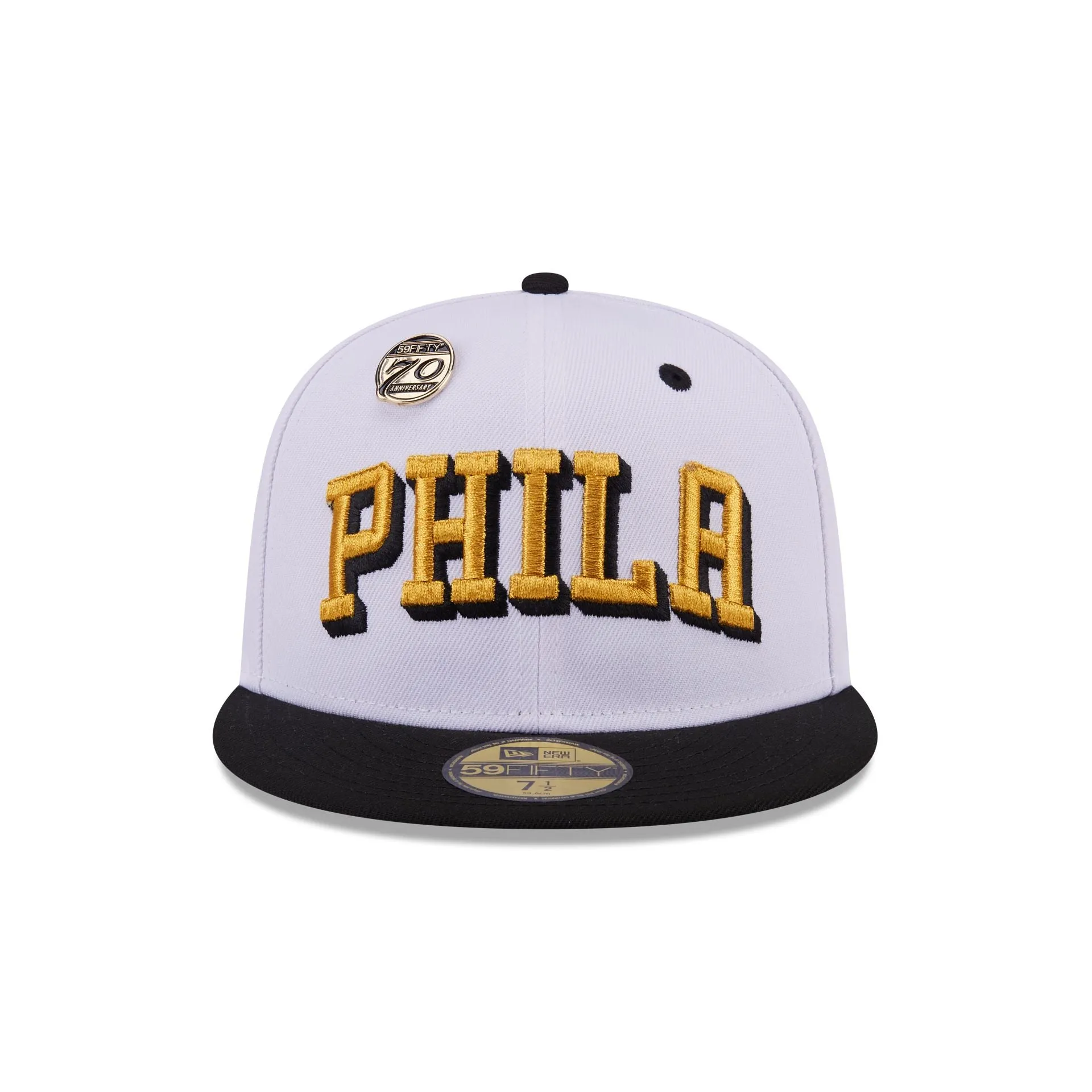 Philadelphia 76ers 70th Anniversary 59FIFTY Fitted Hat