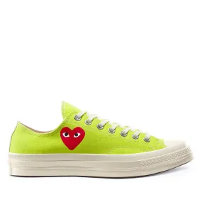 Play Converse Red Heart Chuck ’70 Low Sneakers  Bright Green