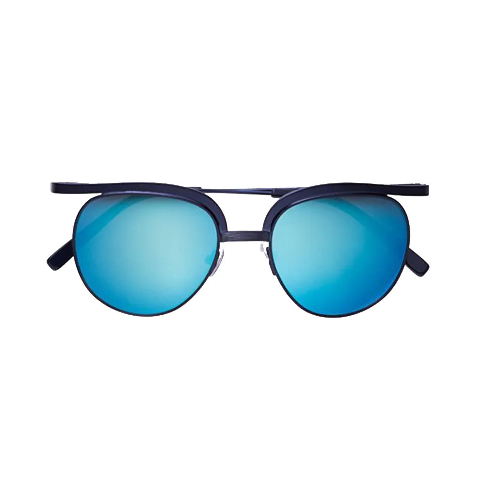 --Plotter blue sunglasses-