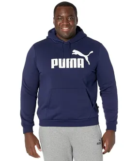 PUMA Big & Tall Essentials Big Logo Fleece Hoodie Men's