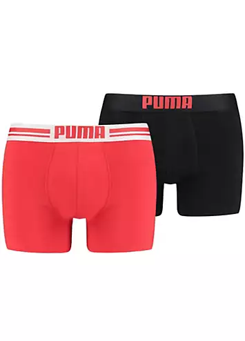 Puma Pack of 2 Boxer Shorts | Grattan