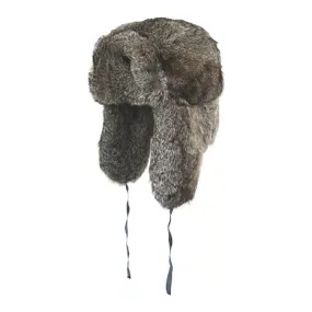 Rabbit Fur Aviator Hat