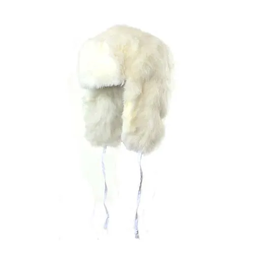 Rabbit Fur Aviator Hat