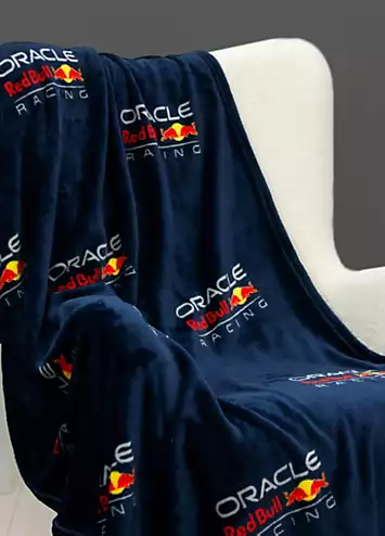 Red Bull Racing Car Fleece Blanket | Kaleidoscope