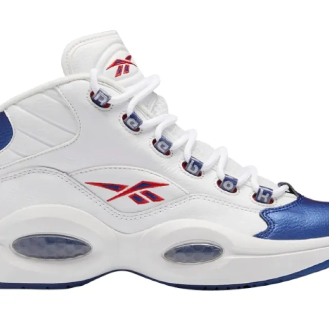 Reebok question mid blue toe 2022