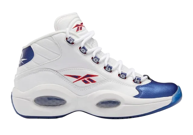 Reebok question mid blue toe 2022