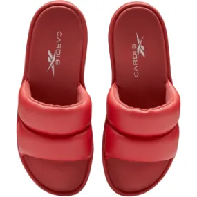 Reebok Women's Cardi B Slides - Mars Red