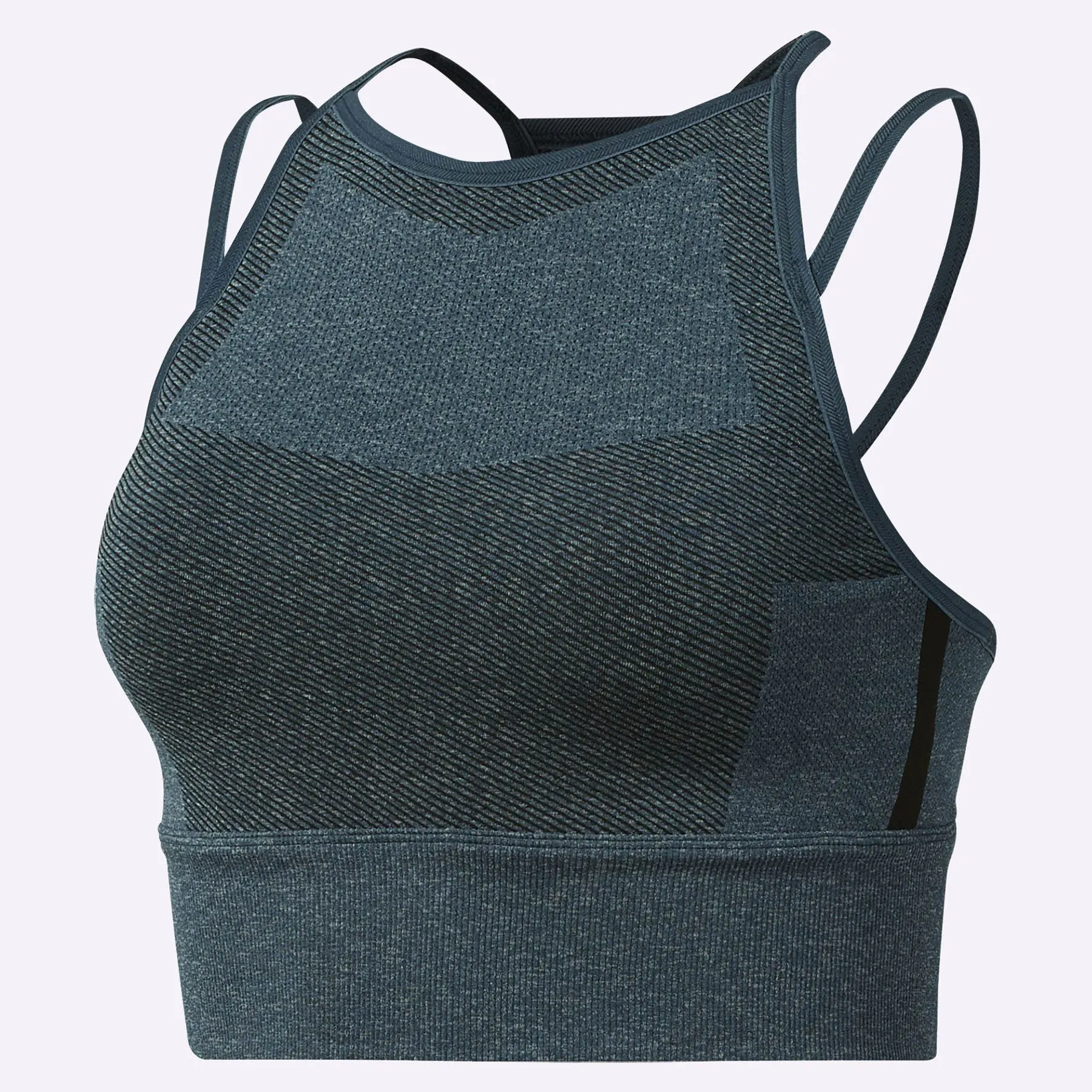 Reebok - Women's CrossFit MyoKnit Bra - Blue Hills/Black