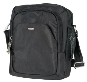 RFID ANTI-THEFT SHOULDER BAG BLACK TCA908