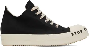 Rick Owens DRKSHDW Black Edfu Sneakers