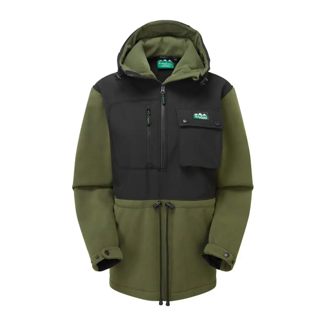 Ridgeline Rubra Hybrid Fleece Smock Details