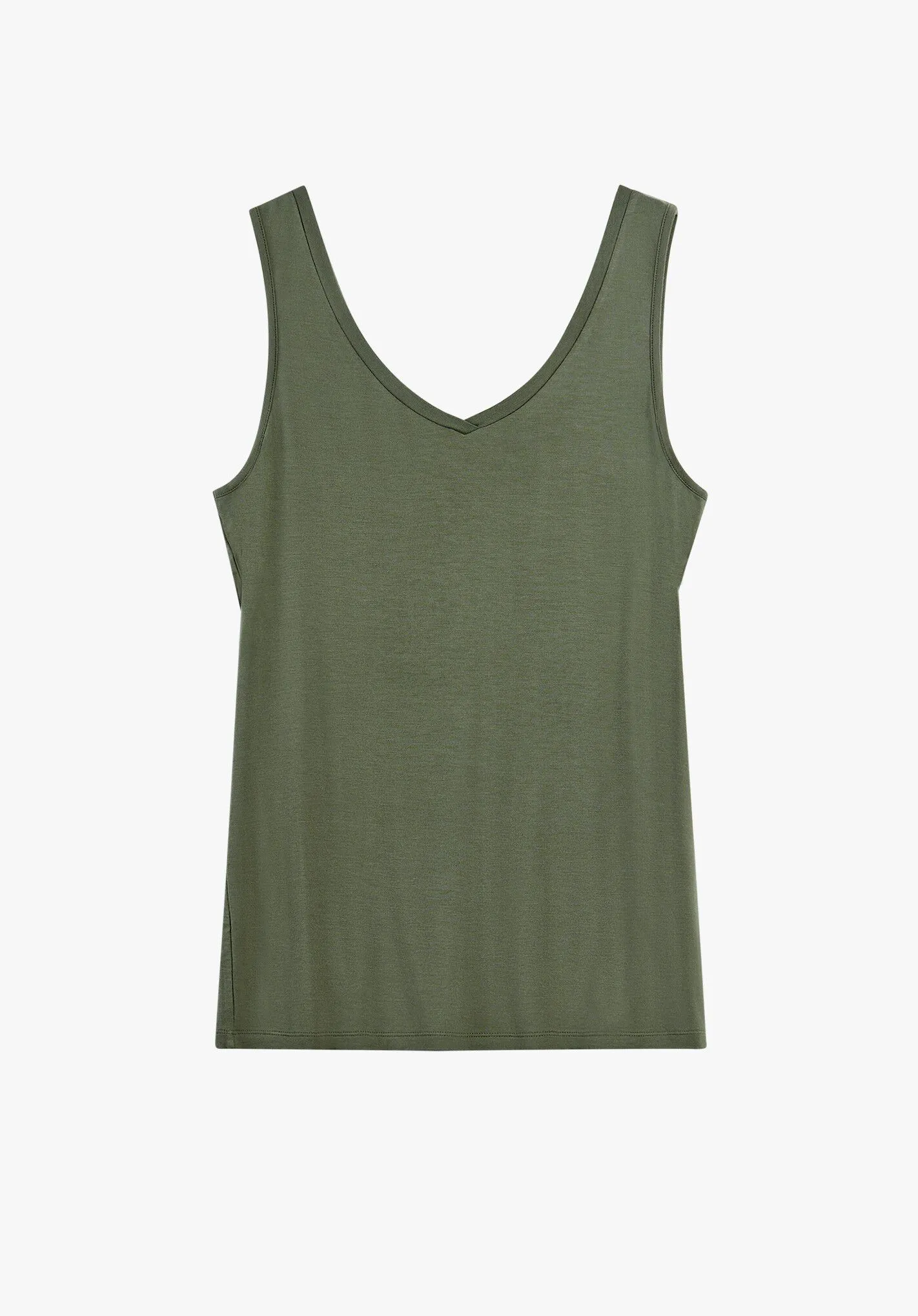 Sally V-Neck Jersey Vest Top