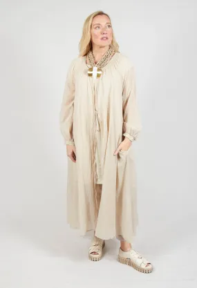 Sheer Tunic in Oatmeal