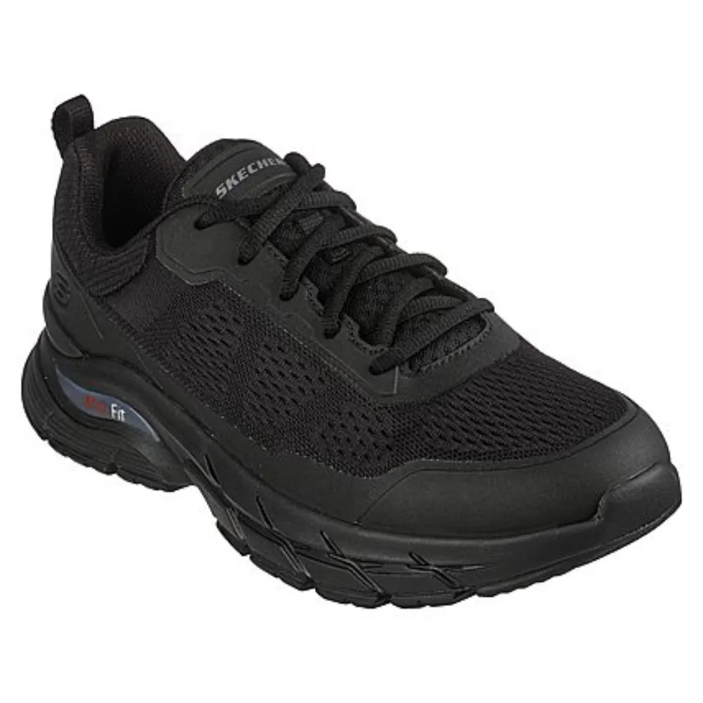 SKECHERS Men's Arch Fit Baxter Pendroy Running Shoe (Black)