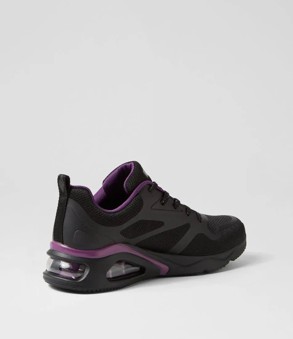 SKECHERS Tres Air Uno Black Sneakers