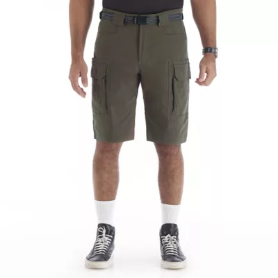 Smith's Workwear Men's Belted Cargo Performance Shorts