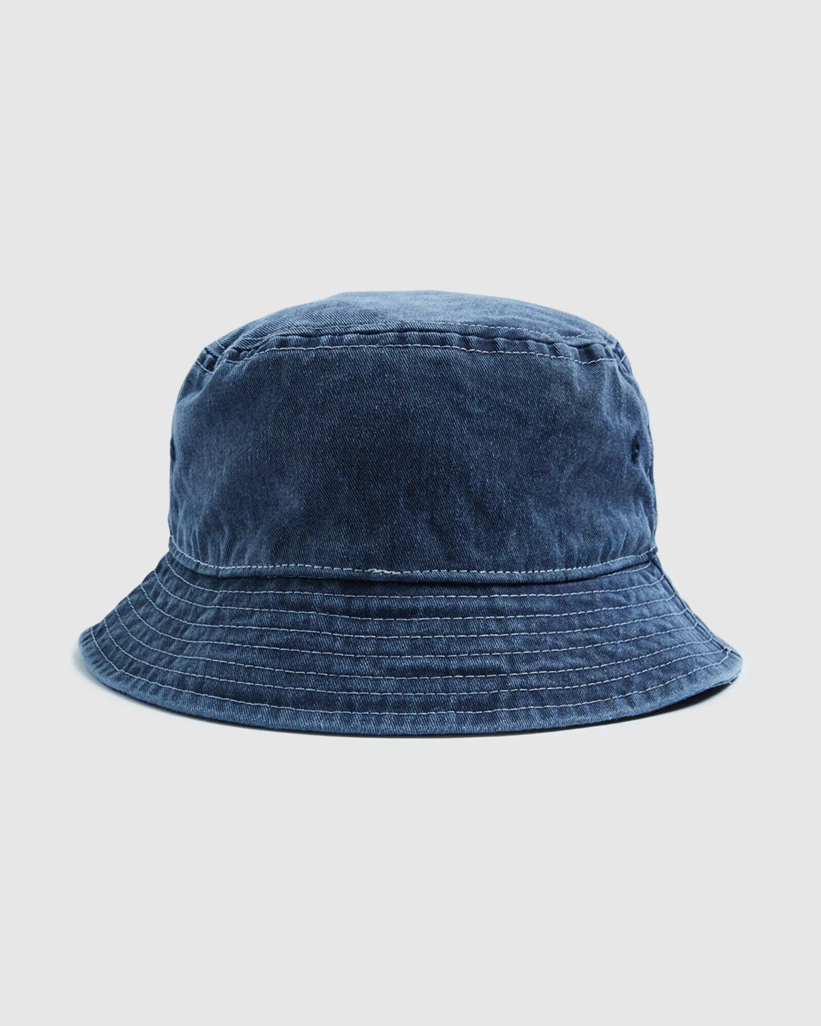 Spencer Project Flag Bucket Hat Washed Navy