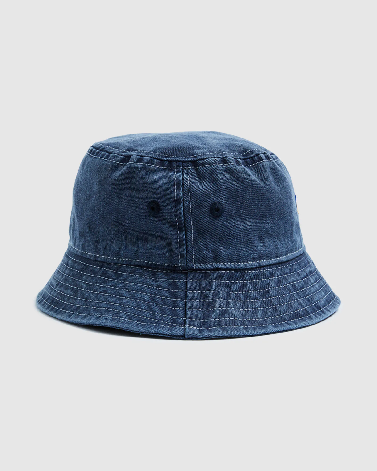 Spencer Project Flag Bucket Hat Washed Navy