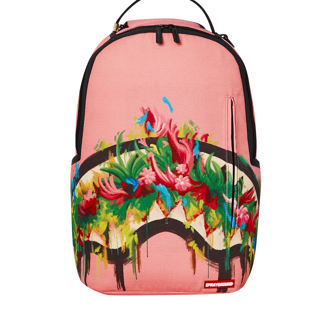 Sprayground Botanicalicious Backpack - Pink / Green / Red