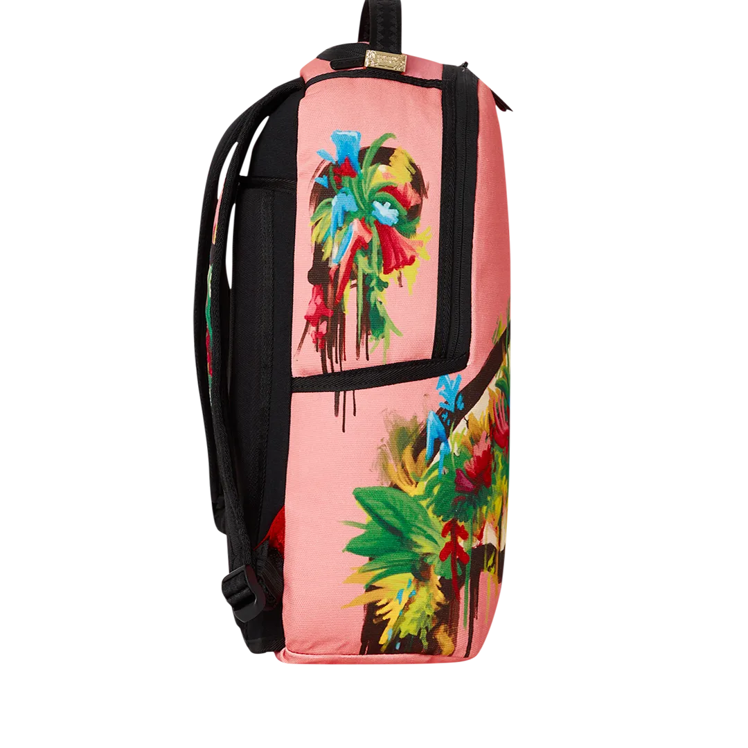 Sprayground Botanicalicious Backpack - Pink / Green / Red