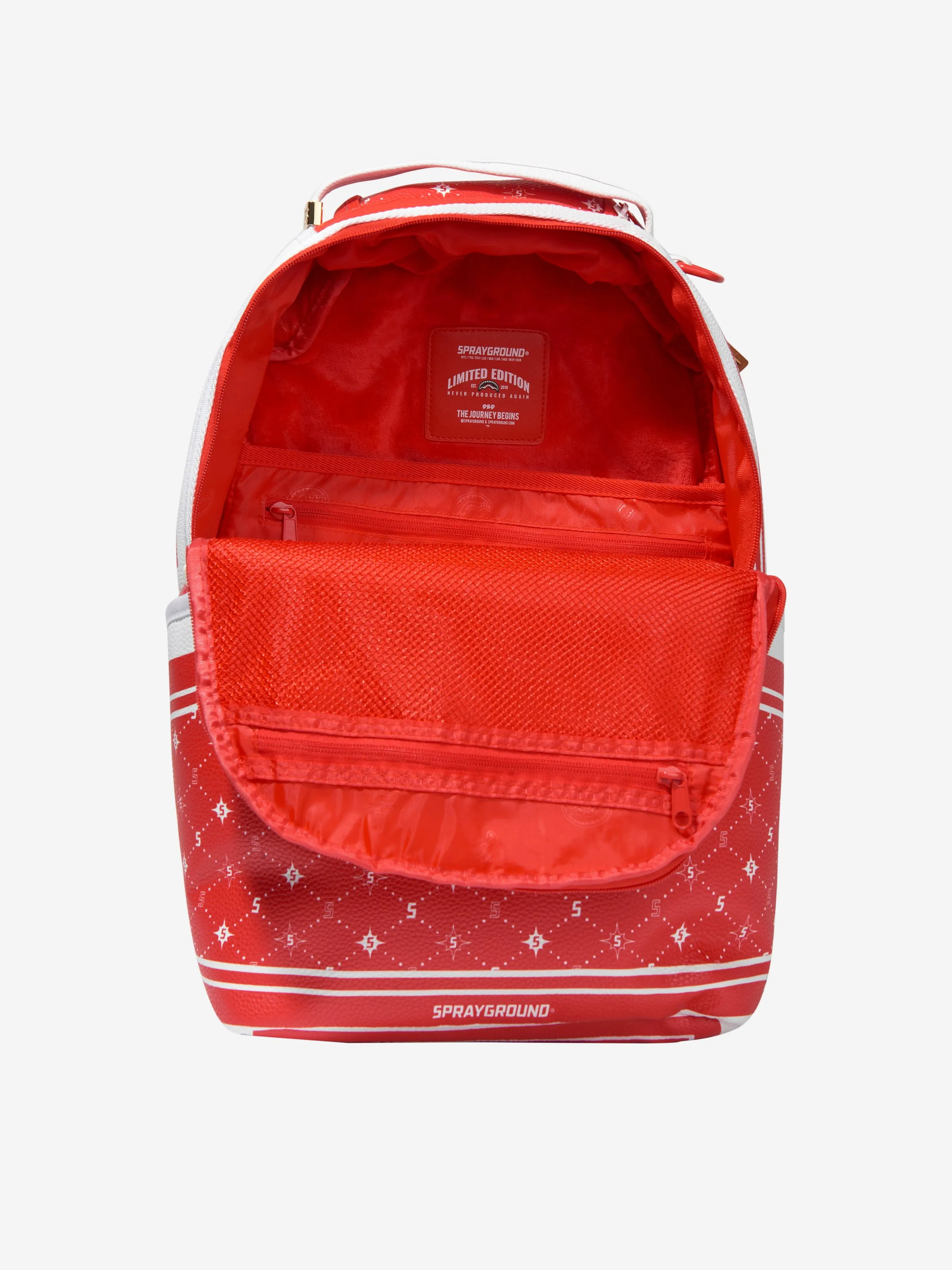 Sprayground Kids 6th Avenue Backpack in Red