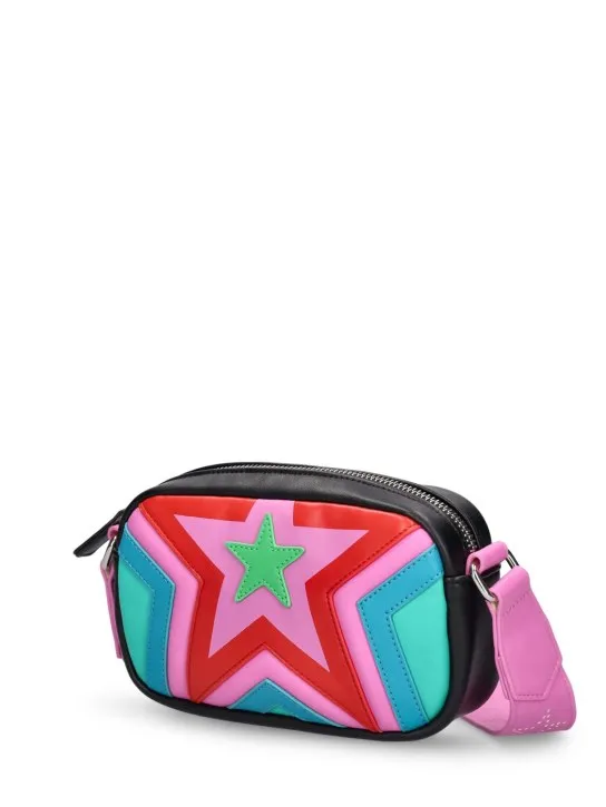 Stella McCartney Kids   Printed faux leather bag 