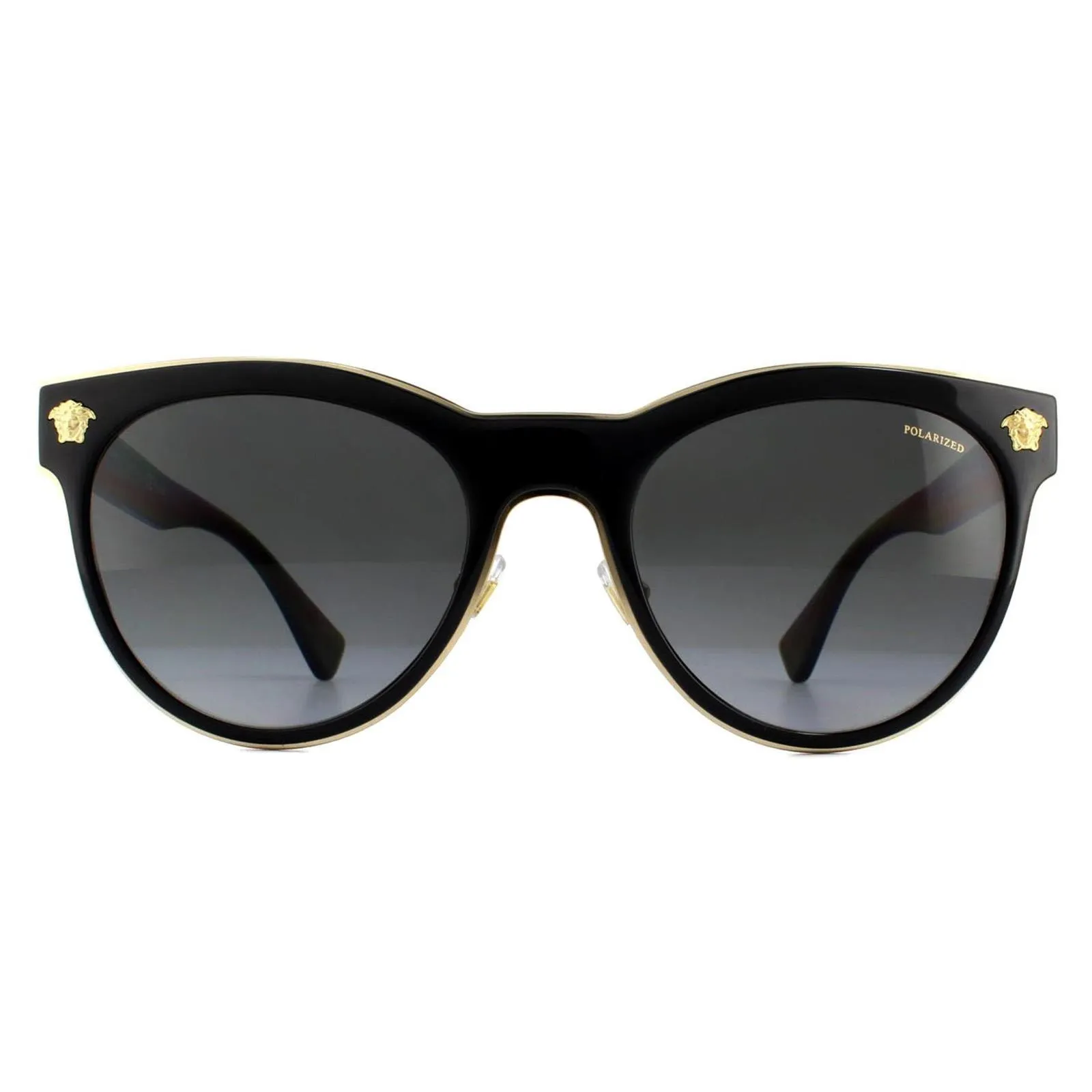 Sunglasses | Cat Eye Black Grey Sunglasses | Versace