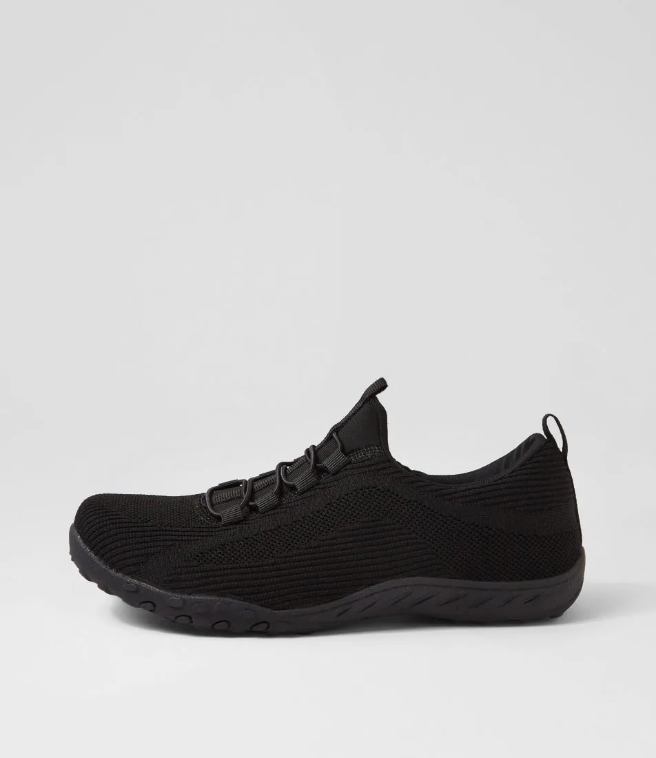 SUPERSOFT Charter Black Knit Sneakers