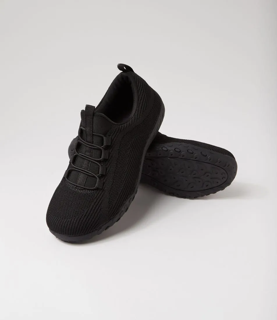 SUPERSOFT Charter Black Knit Sneakers