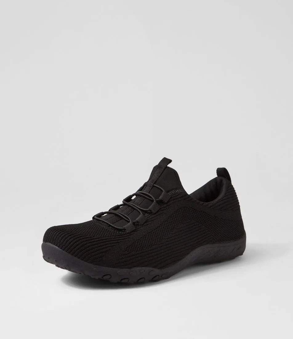 SUPERSOFT Charter Black Knit Sneakers