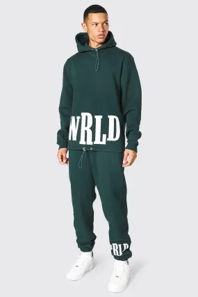 Tall Worldwide Wrap Hooded Tracksuit