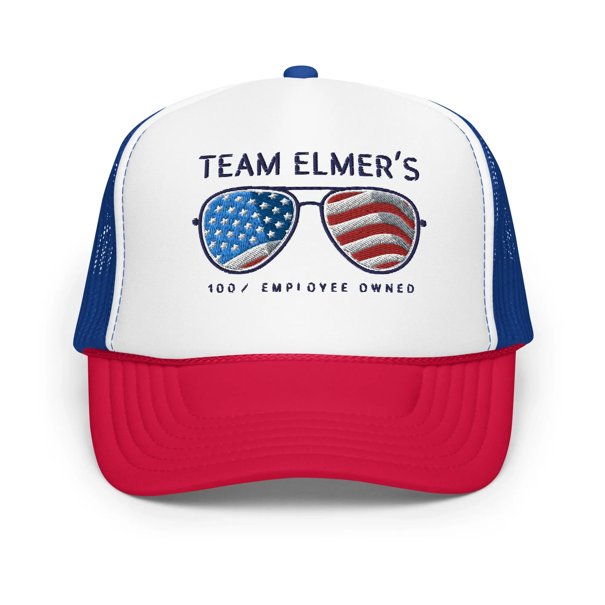 Team Elmer's USA Aviators Foam Trucker Hat