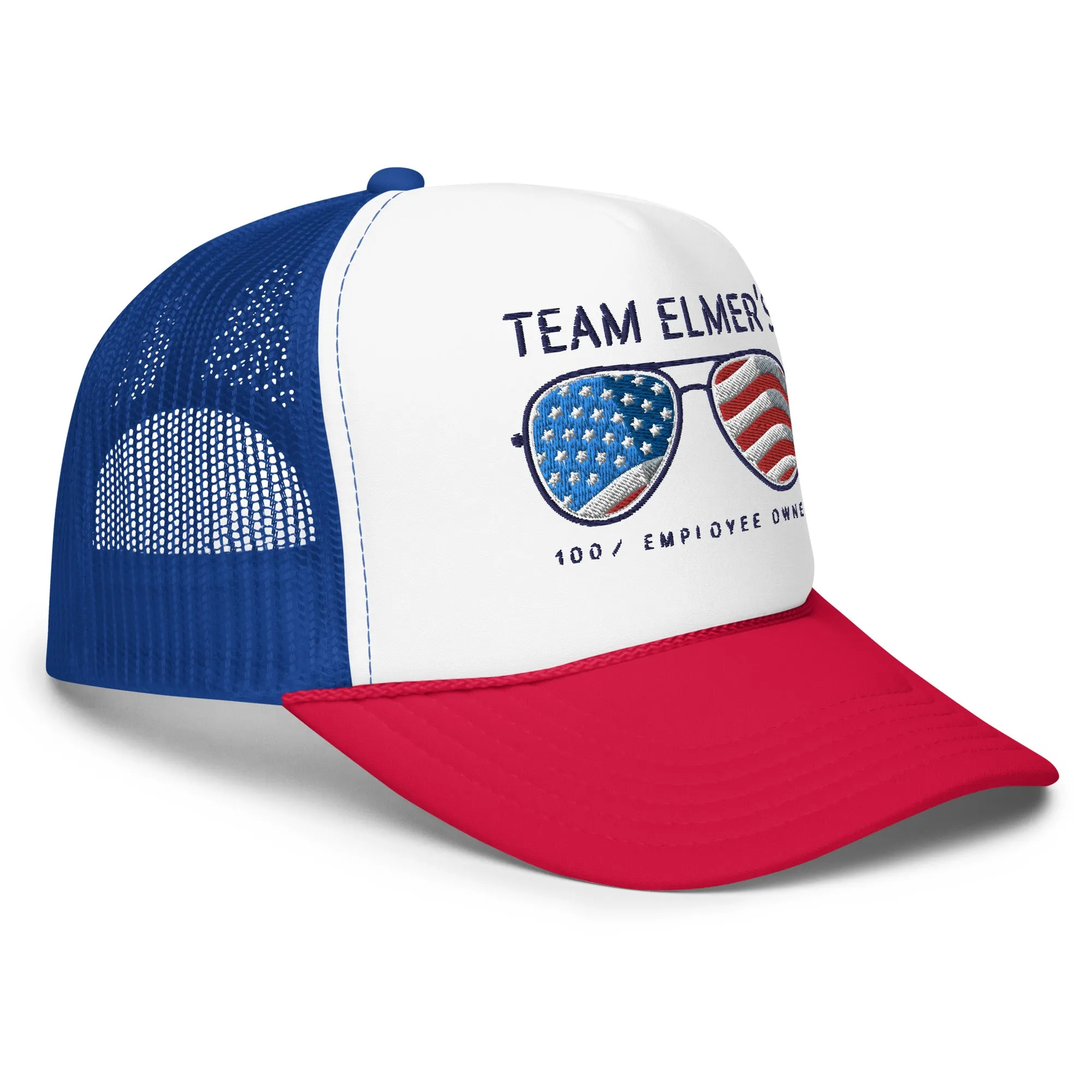 Team Elmer's USA Aviators Foam Trucker Hat