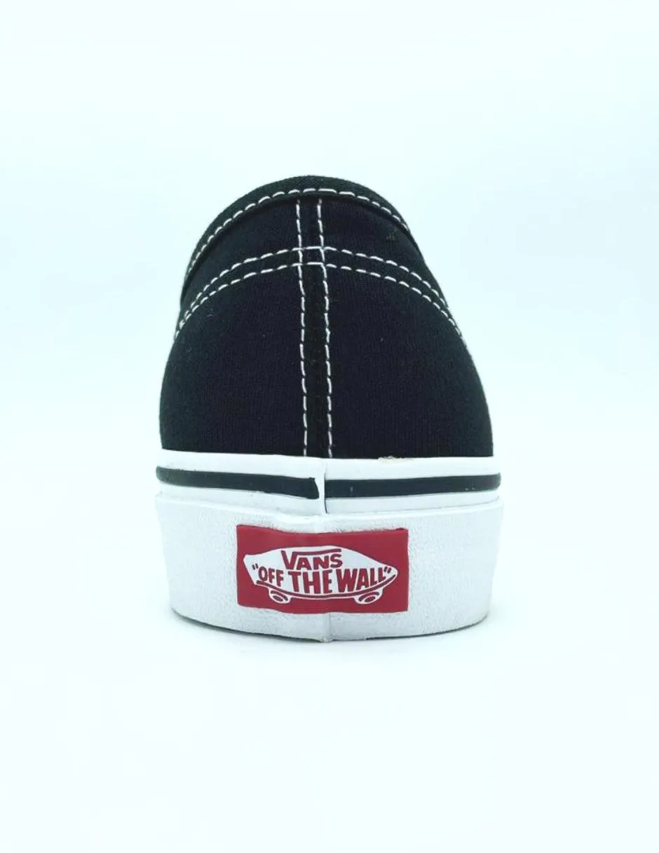 Tenis Vans Authentic Para Dama Negro