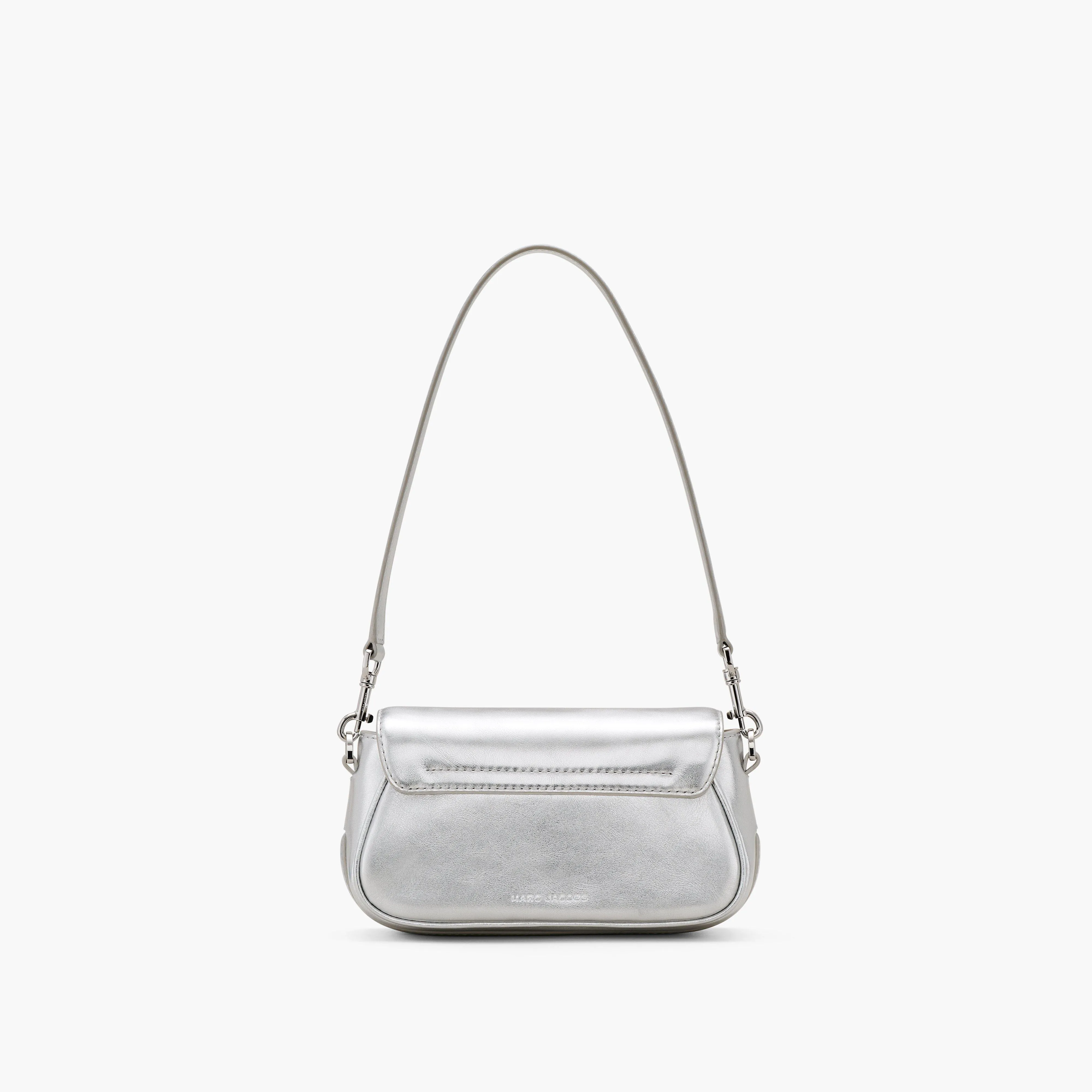 The Metallic Leather Clover Shoulder Bag