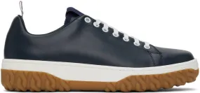 Thom Browne Navy Court Sneakers