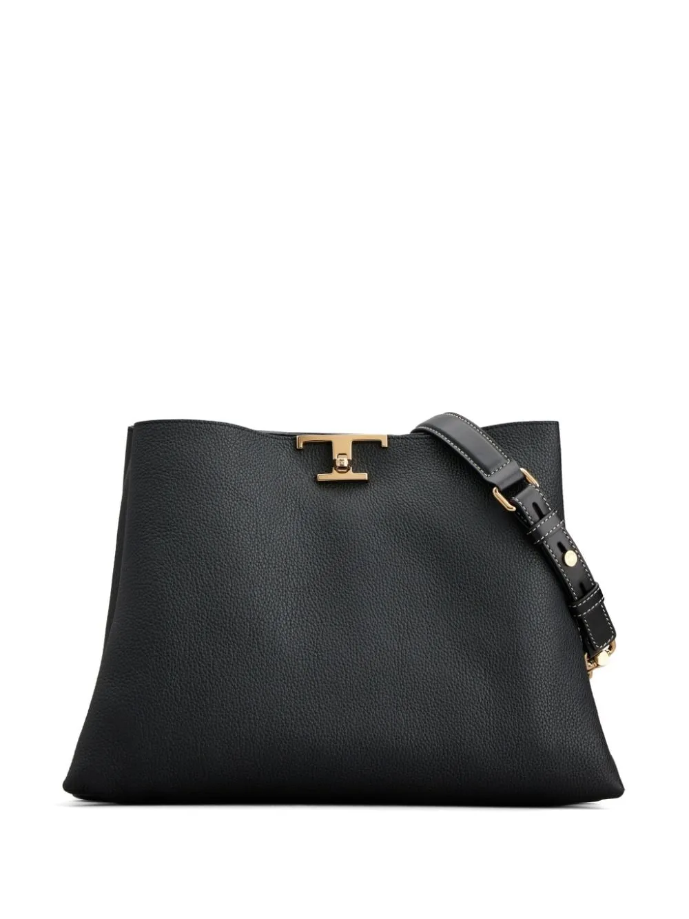 Tod's    Tod's T Timeless Leather Shoulder Bag