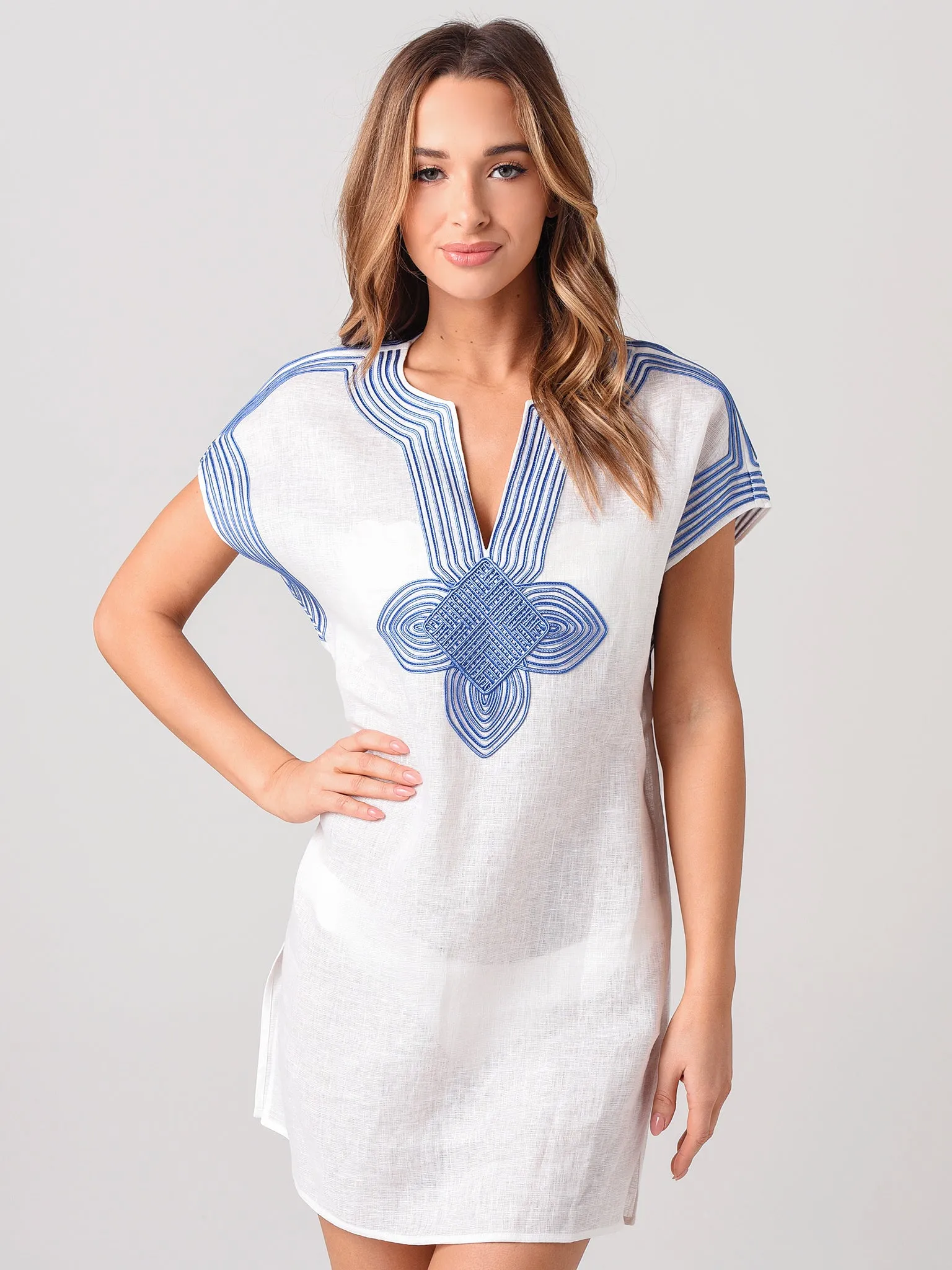     TORY BURCH  Solid Short Tunic    