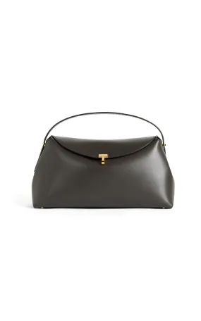 Toteme T-Lock Leather Top Handle Bag