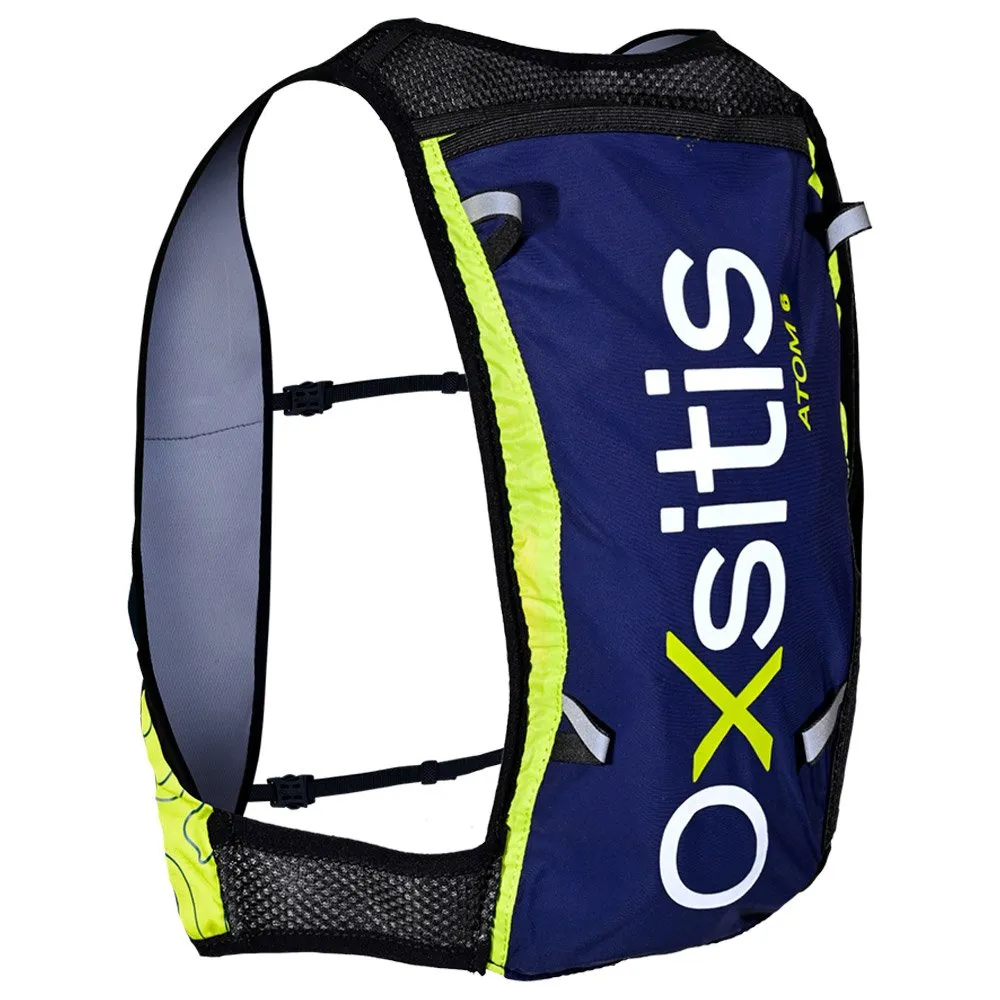 Trail running hydration vest Oxsitis ---Atom 6 Bleu Citrus