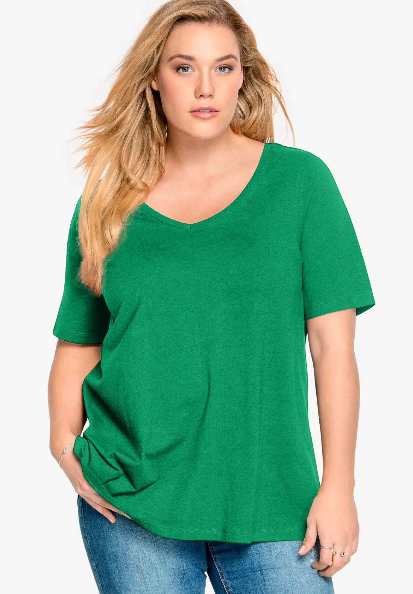 V-Neck A-Line Tunic