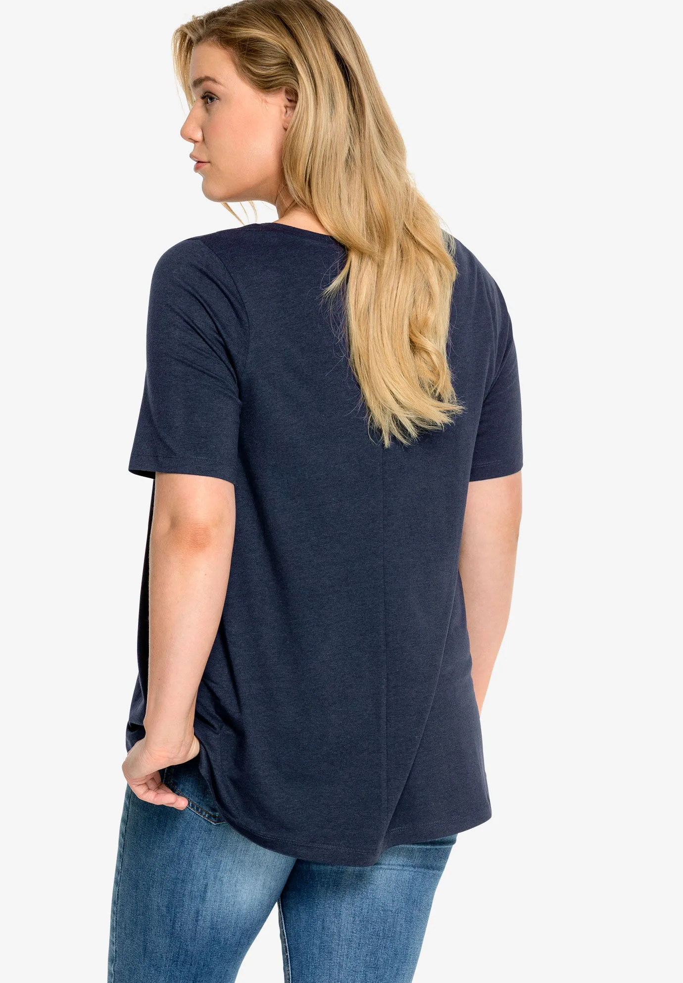 V-Neck A-Line Tunic