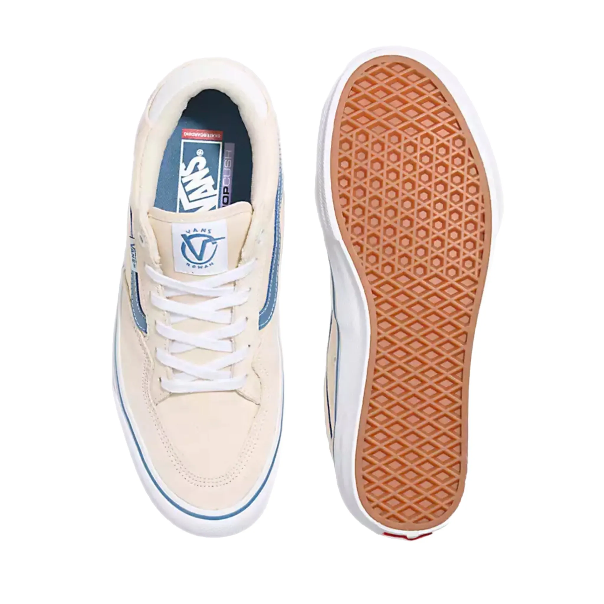 VANS ROWAN CREAM LT NAVY